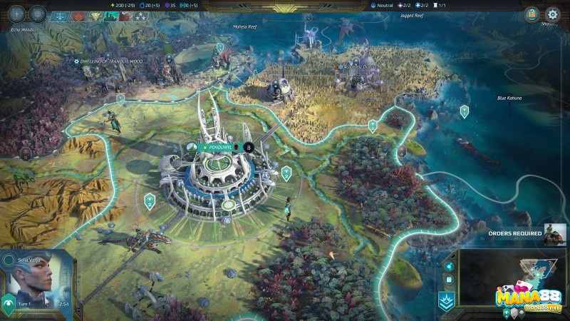 Game 4X game trên mobile - Age Of Wonders: Planetfall