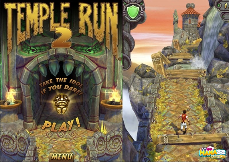 Nhân vật chủ yếu di chuyển theo một hướng cố định trong Runner games