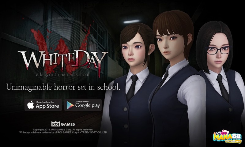 Game Survival horror trên mobile - The School: White Day