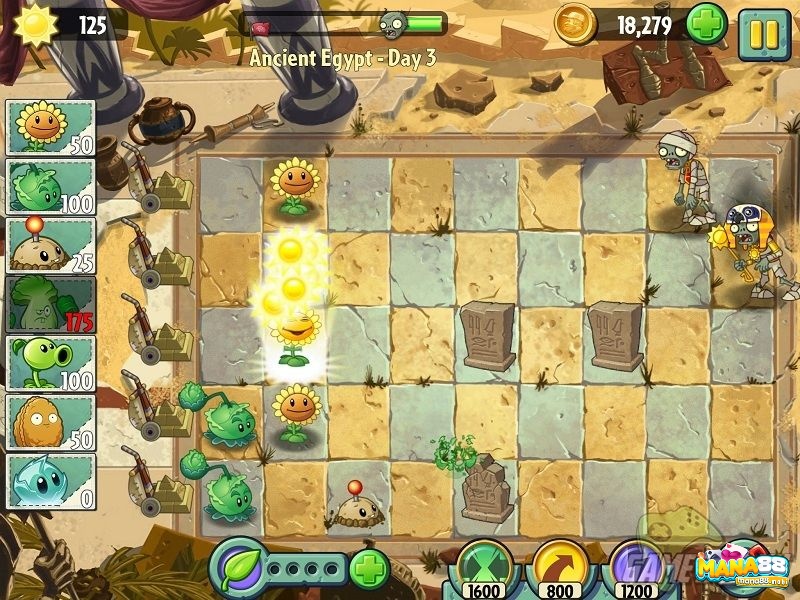  Plants vs. Zombies 2 là một trò chơi không thể bỏ qua đối với những người yêu thích thể loại game Tower defense trên mobile