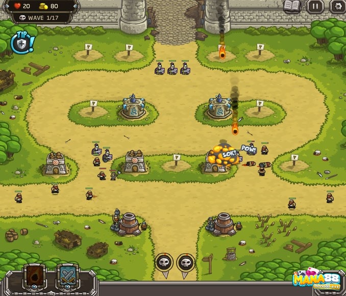 Tìm hiểu chi tiết về game Tower defense trên mobile cùng Mana88 nhé!