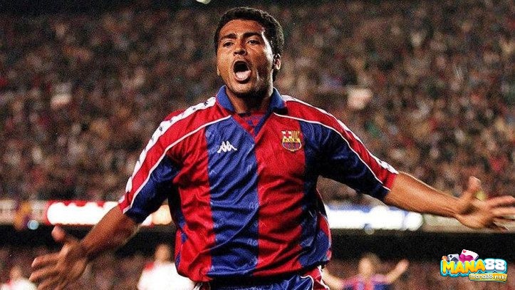 Romario có một thời kì huy hoàng tại CLB Barcelona