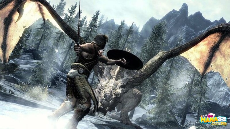 Game First-person party-based RPG trên mobile đồ họa đỉnh cao The Elder Scrolls V: Skyrim