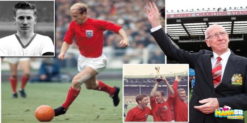 Tiểu sử Bobby Charlton có sự nghiệp thi đấu đỉnh cao