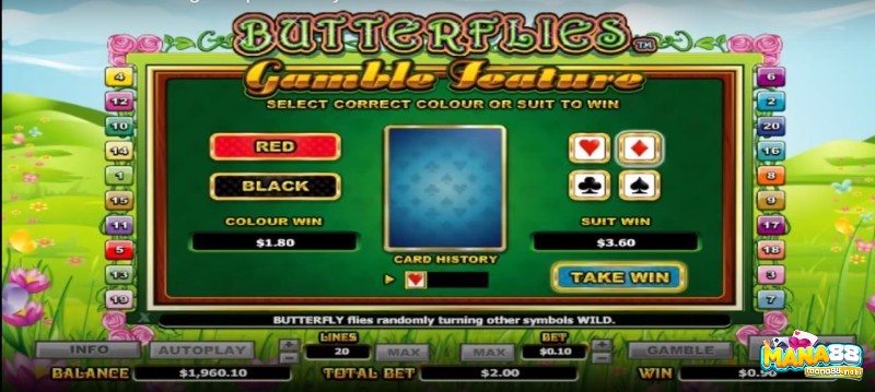 Dự đoán màu lá bài trong Gamble để có cơ hội x2 tiền thưởng