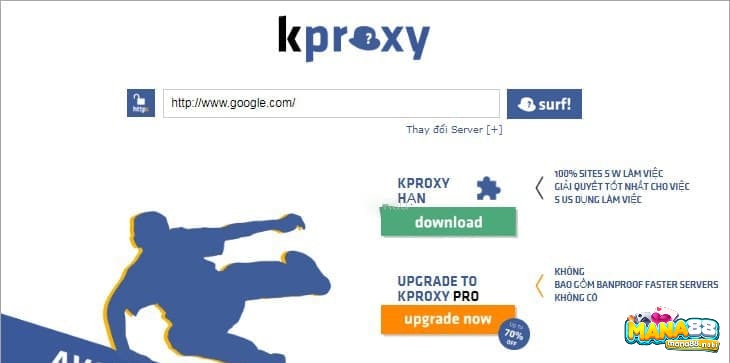 Sử dụng proxy để truy cập Mana88 rất đơn giản