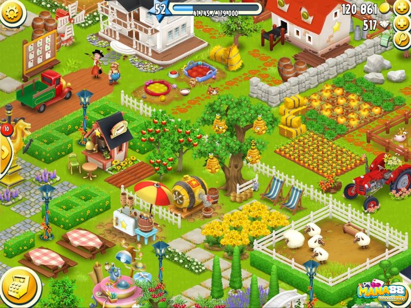 Tính năng nổi bật trong game Hay Day