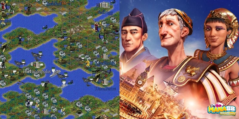 Game Civilization cho phép bạn khởi đầu với nền văn minh nhỏ, từ đó quản lý các khía cạnh quan trọng