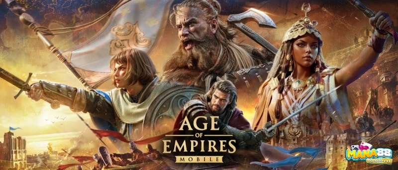 Tựa game Age of Empires sẽ dẫn dắt bạn xây dựng quân đội từ thời cổ đại đến trung cổ