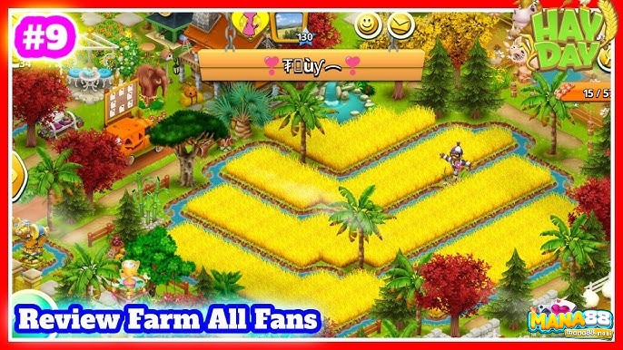 Game nông trại Hay Day có thiết kế độ họa trong sáng và đẹp mắt