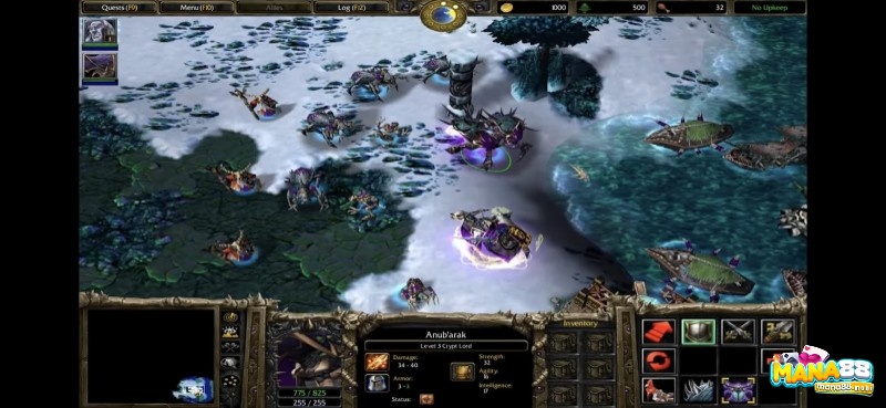 Warcraft III: Frozen Throne - Game quân sự chiến đấu phong cách cực chiến