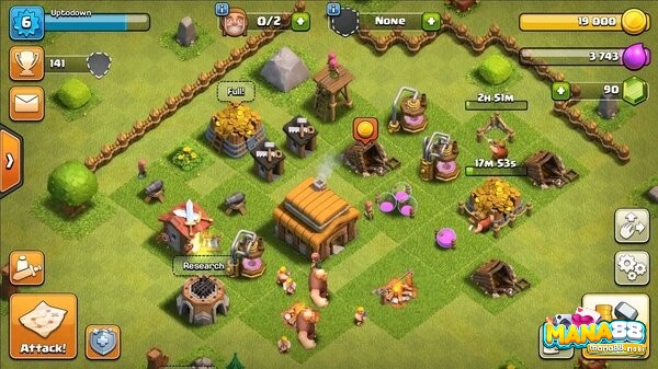 Chinh phục các vùng đất trong Clash of Clans 