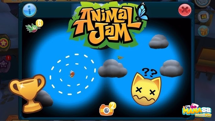 Giao diện game thân thiện và dễ thương, phù hợp với lứa tuổi 6-12