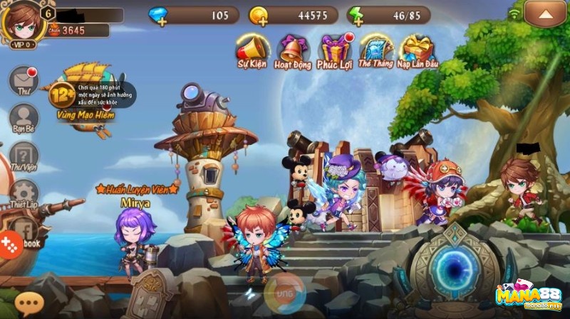 Game Gunpow Mobi có kết bạn và kết hôn trong game