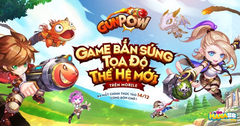 Trải nghiệm bắn súng toạ độ cùng game Gunpow Mobi