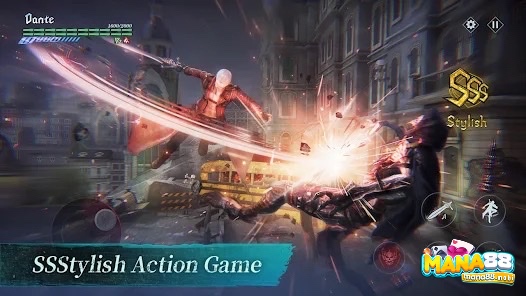 DMC: Mobile mang phong cách stylish action của Devil May Cry lên thiết bị di động, với điều khiển tối ưu cho touchscreen