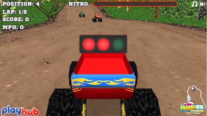 Tựa game đua xe Monster Race 3D hấp dẫn