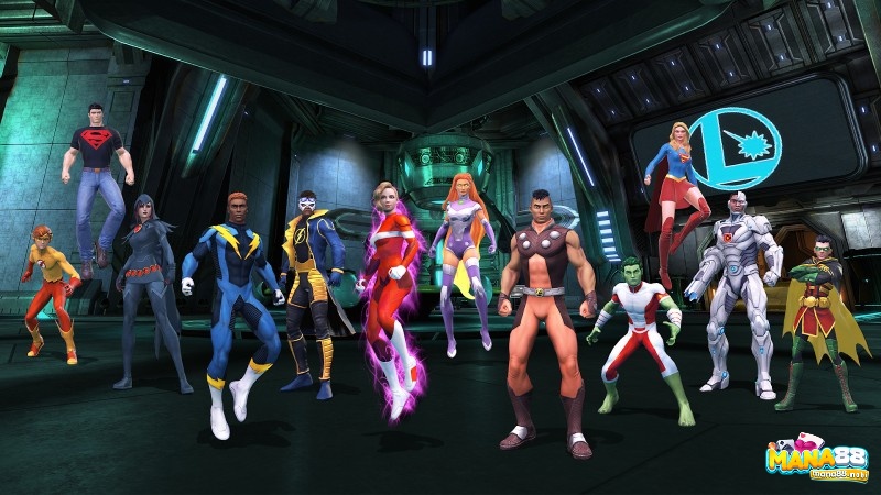 DC Universe Online cho phép người chơi nhập vai anh hùng