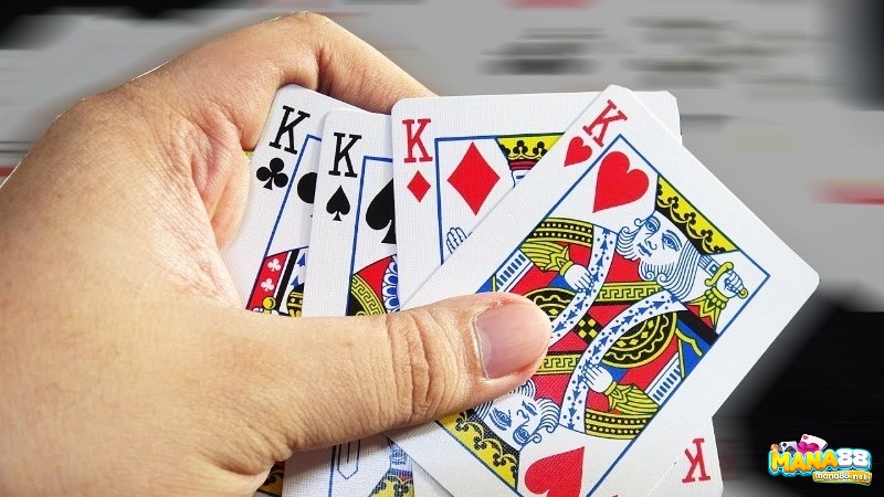 Tứ quý K trong luật chơi bài tiến lên miền bắc