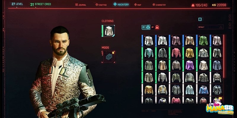 Nhân vật chính trong Cyberpunk 2077 là một lính đánh thuê tên V