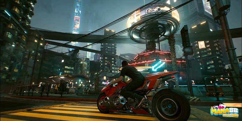 Cyberpunk 2077 có đồ họa cực kỳ ấn tượng và đẹp mắt đến mức chân thực