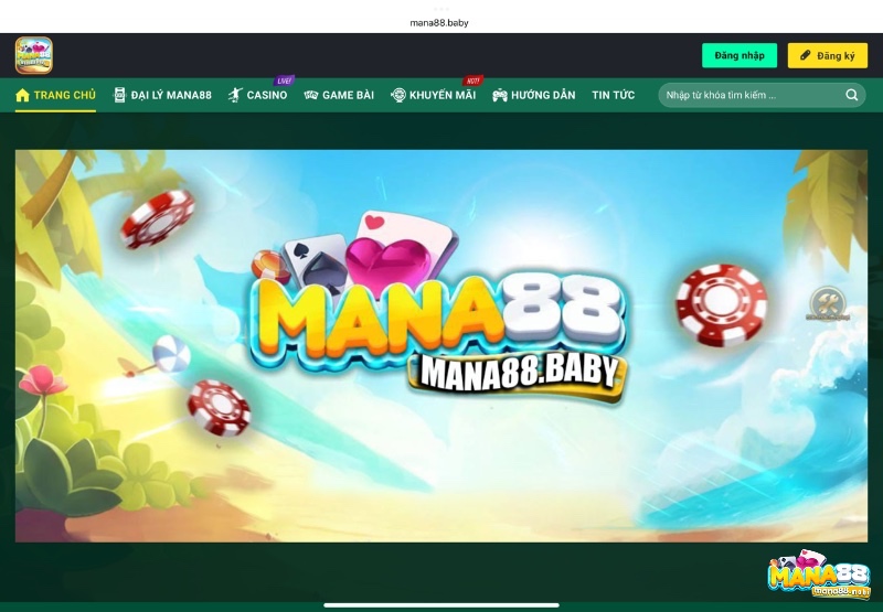 Chơi trực tuyến mà không cần phải tải về anh em nên ghé cổng game uy tín Mana88 để trải nghiệm