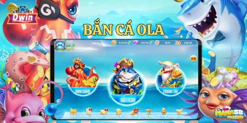Bắn cá Ola cơ chế đấu tranh tài để anh em thể hiện kỹ năng bản thân