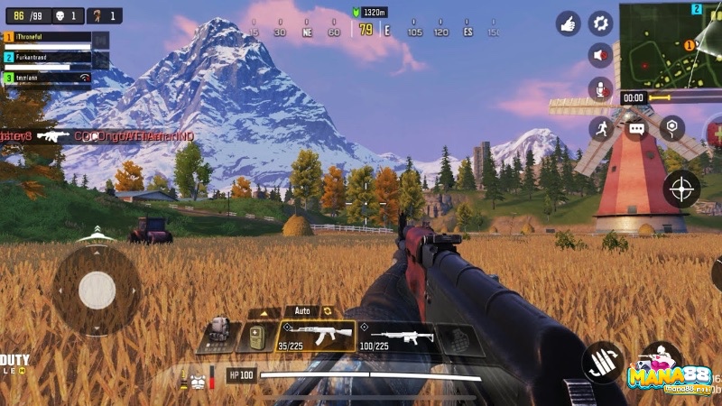 Call of Duty Mobile – siêu phẩm FPS với chất lượng hình ảnh vượt trội trên các thiết bị iOS cao cấp.