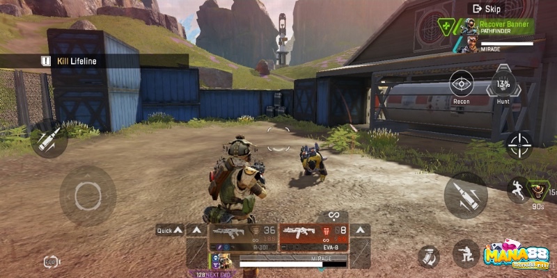 Apex Legends Mobile nổi bật với nhịp độ nhanh và đồ họa next-gen tận dụng sức mạnh chip Apple.
