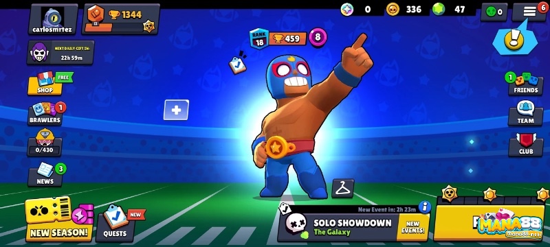 Brawl Stars – game bắn súng MOBA nhịp độ cao với nhiều chế độ chơi hấp dẫn.