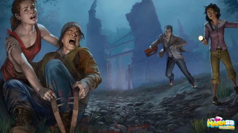 Phối hợp nhịp nhàng là mẹo sinh tồn trong Dead by Daylight giúp cả đội thoát hiểm