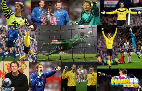 Edwin van der Sar thành công với nhiều clb mà mình đã thi đấu trong vị trí thủ môn