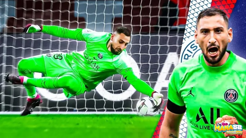 Gianluigi Donnarumma là cái tên xứng đáng ở vị trí số 1 trong top thủ môn hay nhất Ligue 1