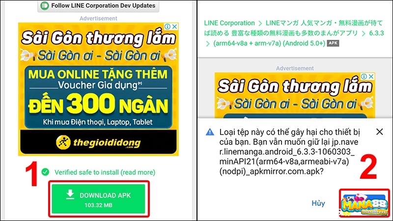 Mana88 sẽ hướng dẫn bạn chi tiết cách tải cũng như cài đặt Blackjack APK