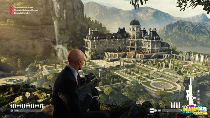 Khung cảnh Miami tuyệt đẹp trong Hitman 2 bản PC