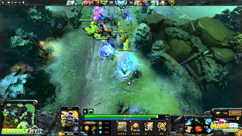 Đồ họa fantasy tinh tế và hiệu ứng kỹ năng mãn nhãn