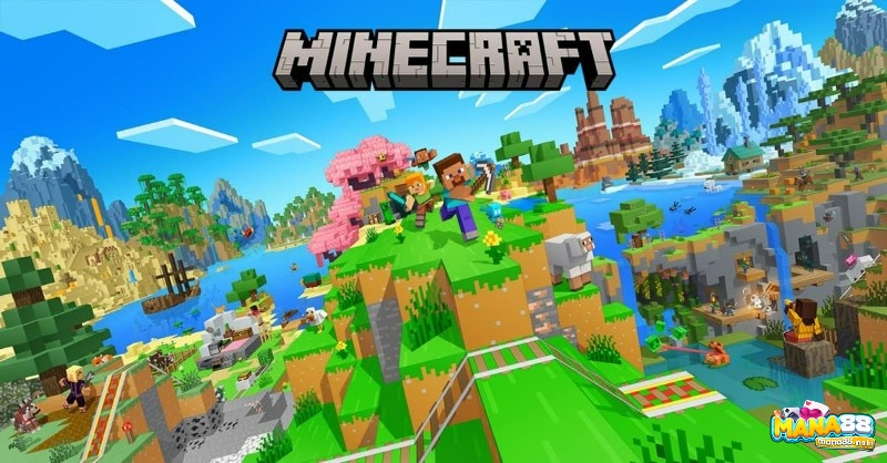 Minecraft mở ra không gian, sáng tạo vô tận, nơi bạn xây dựng, khám phá và đối mặt quái vật trong chế độ sinh tồn
