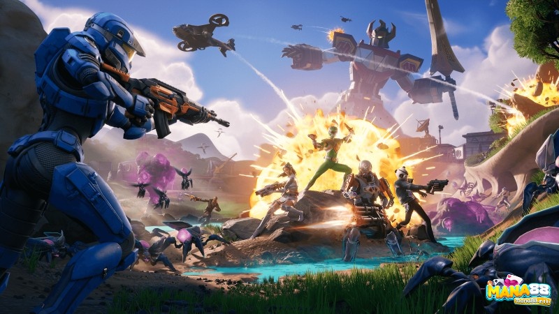 Fortnite – battle royale sáng tạo, kết hợp xây dựng và sinh tồn