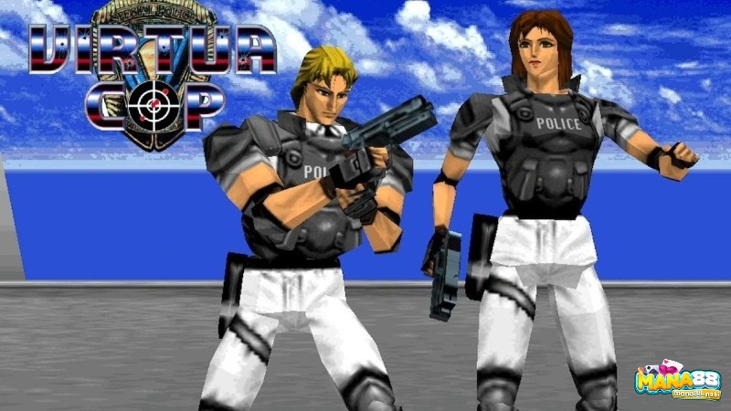 Virtua Cop – game PC huyền thoại FPS on-rails đơn giản nhưng gây nghiện với nhịp màn nhanh và boss thử thách