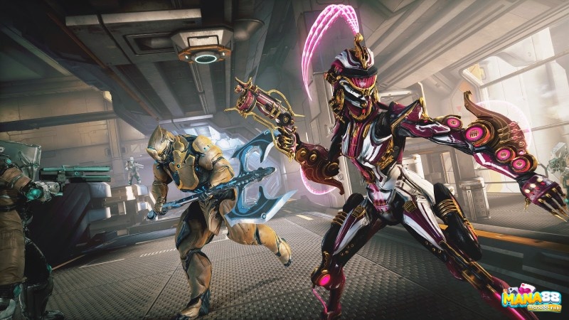 Warframe gây ấn tượng với thế giới mở rộng lớn và gameplay mượt mà, sáng tạo