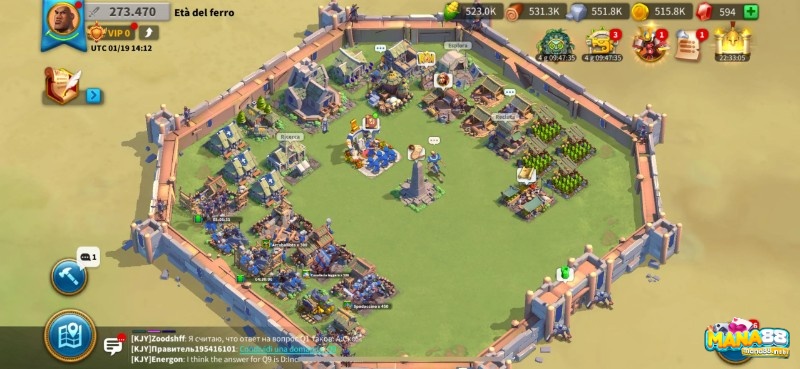 Rise of Kingdoms đòi hỏi chiến thuật sâu, hoạt động dày đặc, rất hợp người thích xây – thủ – công đế chế lâu dài