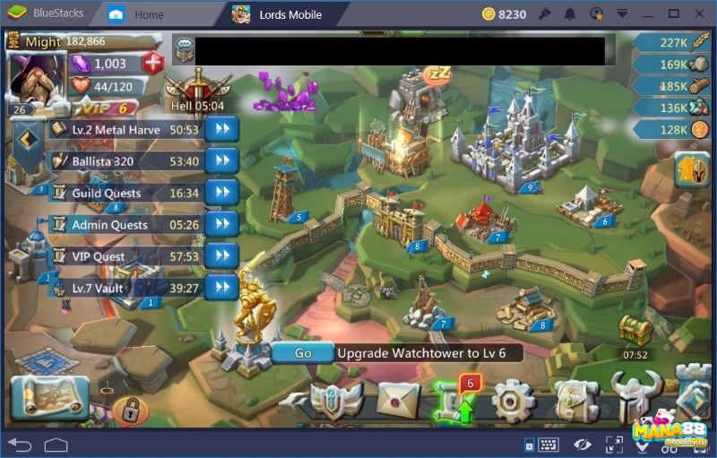 Lords Mobile ghi điểm nhờ nội dung dày, nhiều hoạt động và khả năng tùy biến đội hình linh hoạt