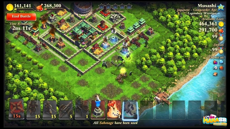 DomiNations kết hợp lịch sử, chiến thuật và lối chơi mobile dễ tiếp cận