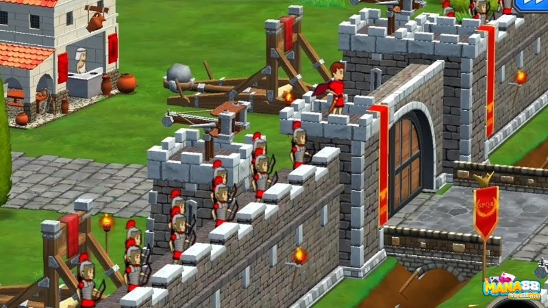 Grow Empire Rome hợp với người thích phong cách La Mã cổ điển và lối chơi chinh phục từng vùng đất