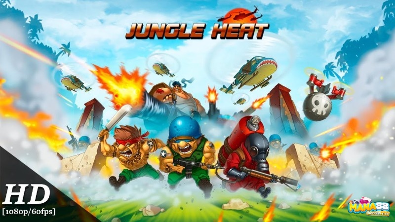 Jungle Heat hấp dẫn nhờ đồ họa tươi sáng, hiệu ứng cháy nổ đã mắt và lối chơi khá dễ nắm bắt