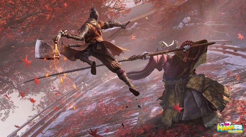 Cơ chế tư thế và phản đòn quyết định thắng bại trong mọi trận đấu của game Sekiro: Shadows Die Twice.
