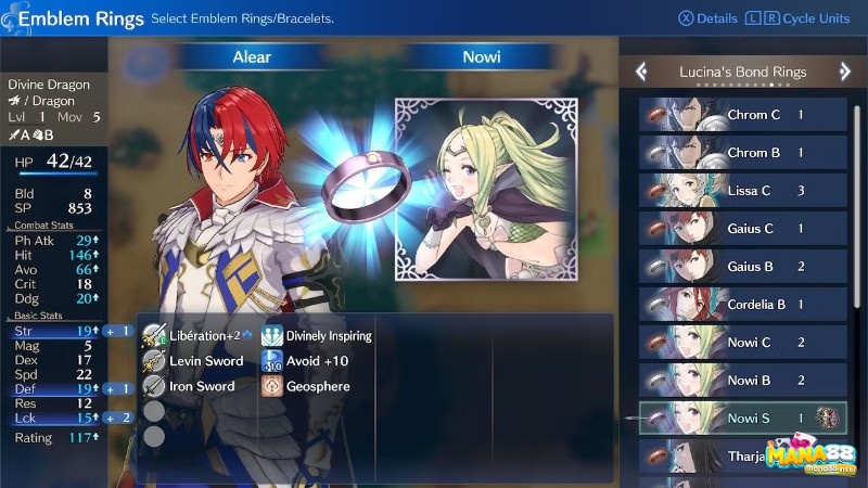 Tiến trình kỹ năng giúp đội hình có cá tính và chiến lược riêng