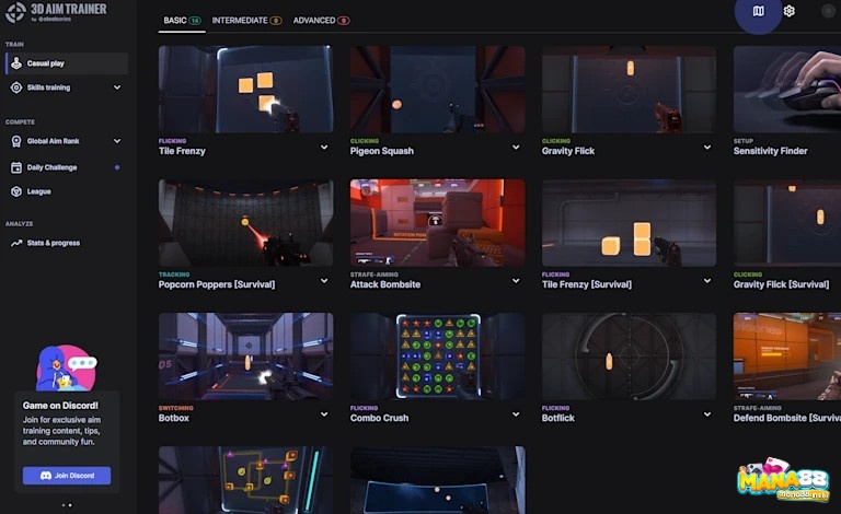 Aim trainer giúp bạn rèn micro adjustment và phản xạ cho viên đầu tiên, nhờ đó tay vào form nhanh hơn trước khi bước vào rank