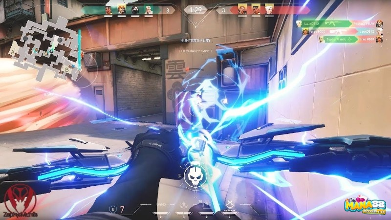 Khung hình giao tranh trong Valorant giúp bạn “đọc góc” tốt hơn và giữ nhịp đặt tâm ngắm ổn định khi vào kèo