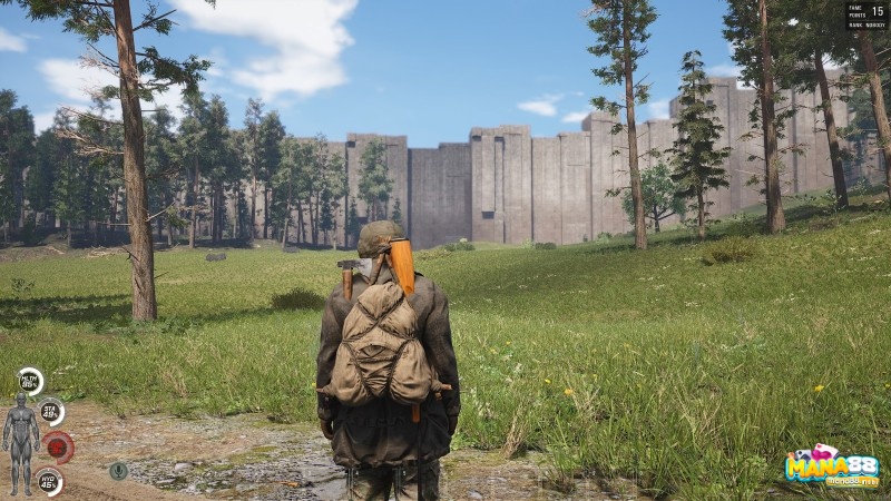 Nhân vật khởi đầu tay trắng trong môi trường khắc nghiệt, buộc người chơi phải lập kế hoạch sớm